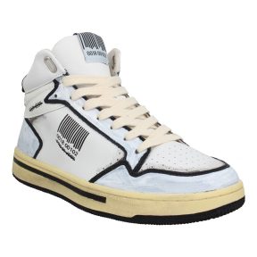 Sneakers Pro 01 Ject P5bm Cuir Homme Blanc Noir