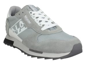 Sneakers Napapijri Virtus Velours Toile Homme Grey Solid